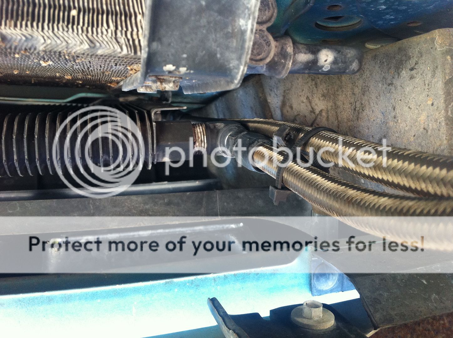 How to mount a transmission cooler?? Bronco Forum Full Size Ford